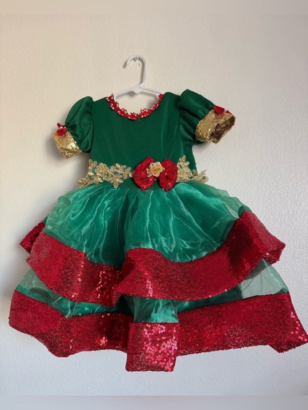 Infant Toddler Baby Girl Christmas Birthday Pageant Princess Dress 18-24 Months